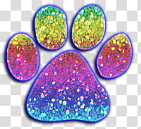 Huellas, animal paw print transparent background PNG clipart