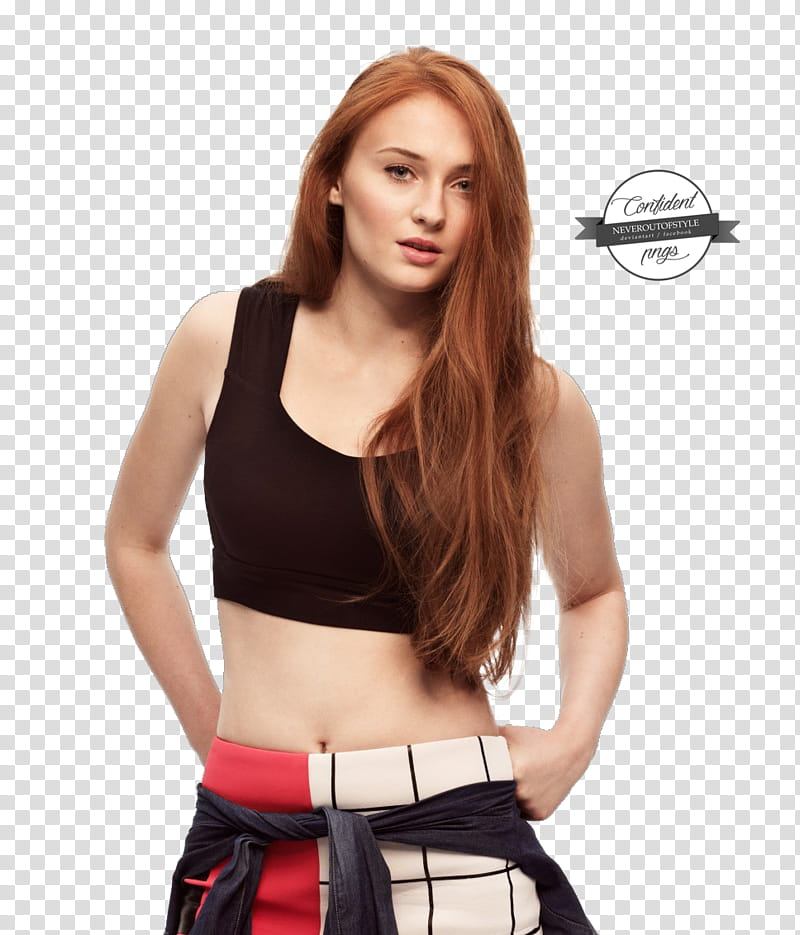 Sophie Turner,  transparent background PNG clipart