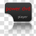 BRK Black Dock Icons Update, powerdvd transparent background PNG clipart