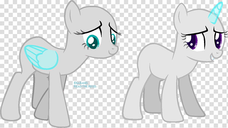 MLP Base , two grey and blue My Little Pony characters transparent background PNG clipart