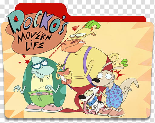 Rocko Modern Life, cover icon transparent background PNG clipart