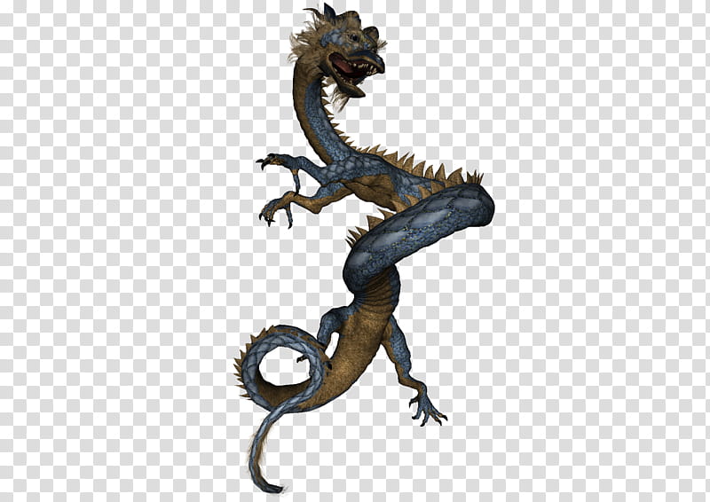 Asian Dragon , blue dragon illustration transparent background PNG clipart