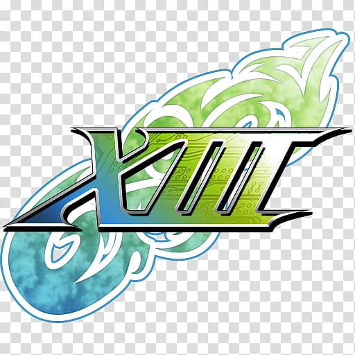 TAITO Type X High Res Icons, KOFXIII, green XIII logo transparent background PNG clipart