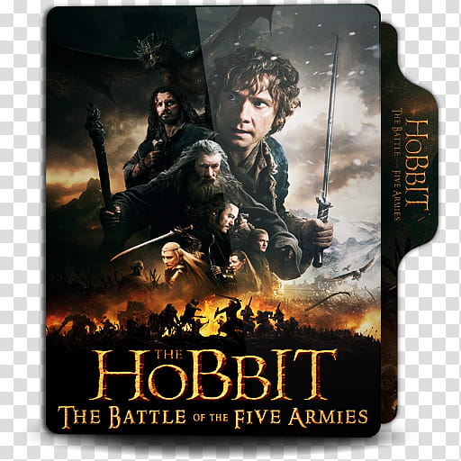 The Hobbit The Battle of the Five  Folder Icon, The Battle Of The Five Armies  transparent background PNG clipart