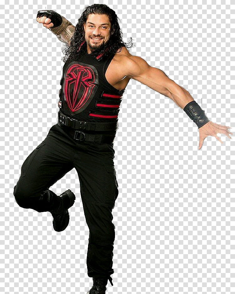 roman reigns superman punch pose