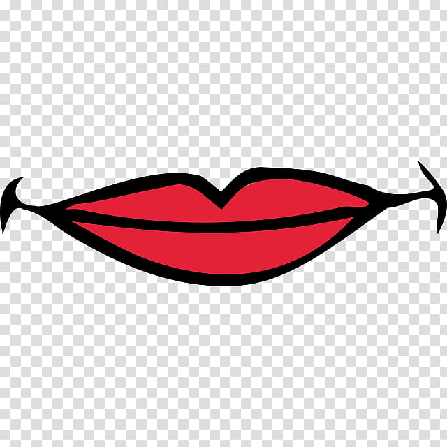 red and black lips art transparent background PNG clipart