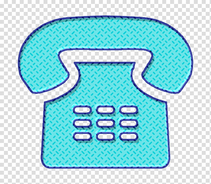 Telephone of old design icon Phone icon Tools and utensils icon, Phone Icons Icon, Turquoise, Aqua transparent background PNG clipart