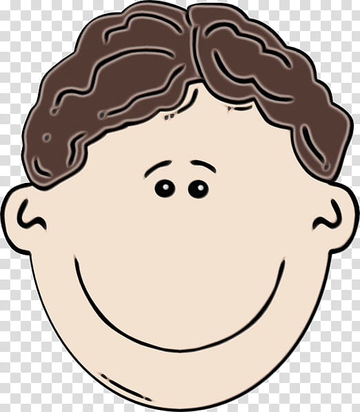 Smiley Face, Boy, Cartoon, Drawing, Child, Hair, Cheek, Facial Expression transparent background PNG clipart