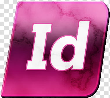 Adobe CS Icon Designs, InDesign transparent background PNG clipart