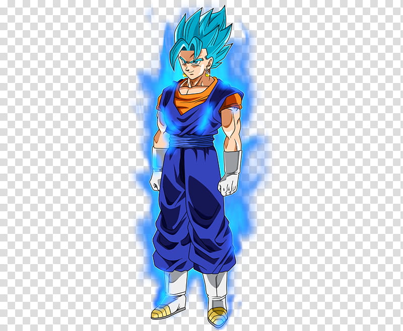 Vegetto SSJ Blue KI, Dragon Ball Z character transparent background PNG clipart