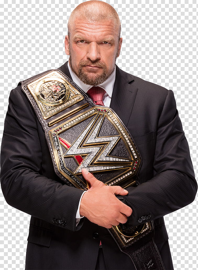 Triple H WWE WHC Champion  transparent background PNG clipart