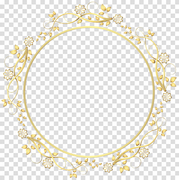 Background Gold Frame, Flower, Frames, Floral Design, Flower Frame, Circle, Oval, Ornament transparent background PNG clipart