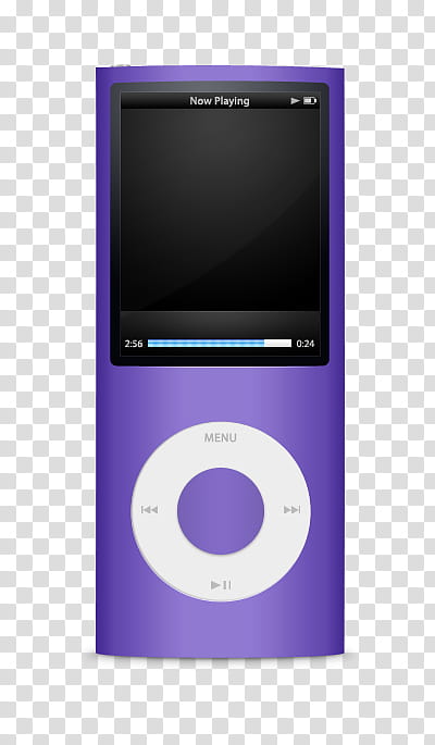 purple iPod nano transparent background PNG clipart