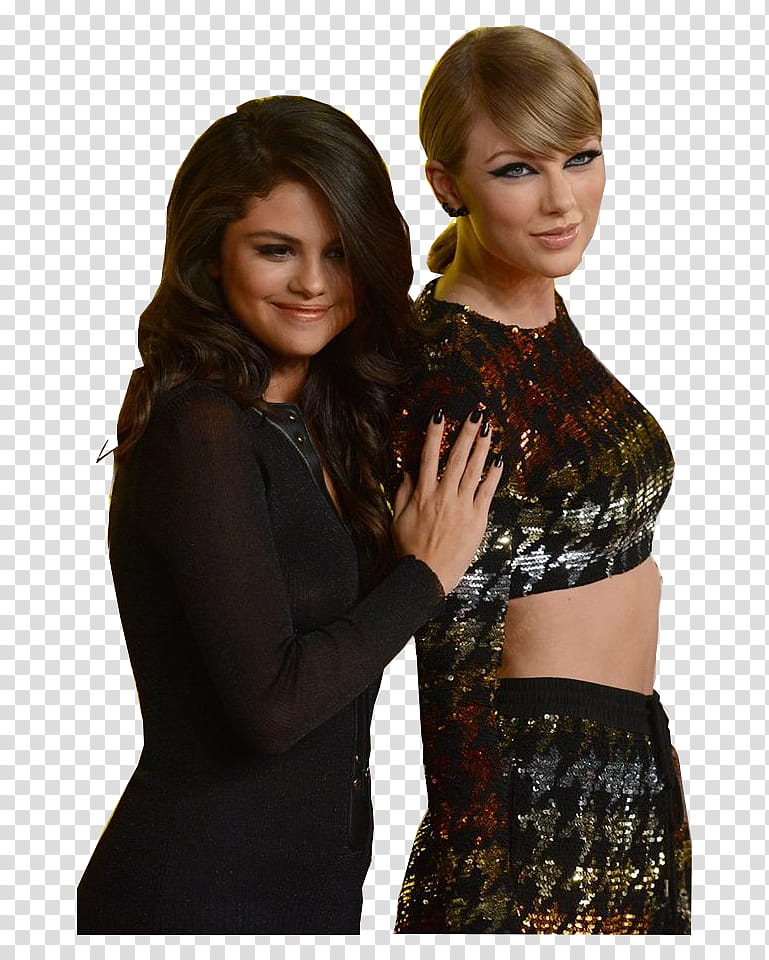 Selena ve Taylor  transparent background PNG clipart