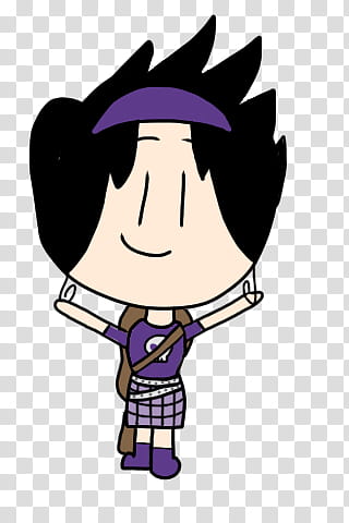 Theresa Lockhart cosplays as Luna Loud transparent background PNG clipart