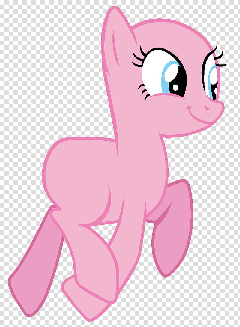 MLP Base  Remake, pink My Little Pony character transparent background PNG clipart