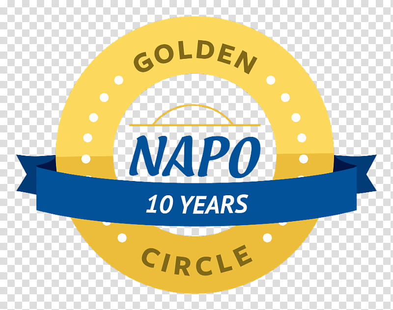 Professional Organizing Yellow, Logo, Closet, Organization, Web Badge, Text, Line, Area transparent background PNG clipart
