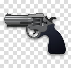 license gun skull emoji