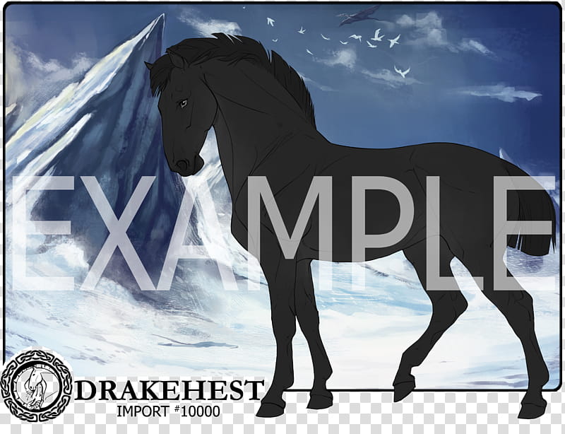 Official Drakehest Import Application, Drakehest horse icon transparent background PNG clipart