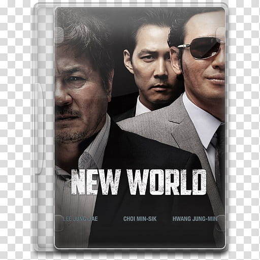 Movie Icon Mega , New World, New World DVD case transparent background PNG clipart