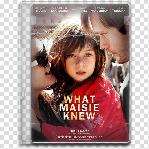 Movie Icon Mega , What Maisie Knew, What Maisie Knew DVD case transparent background PNG clipart