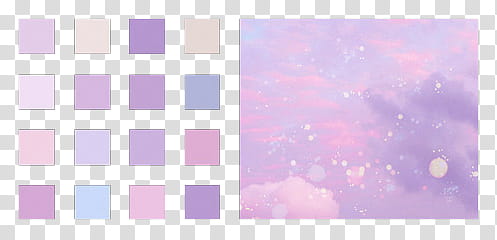 PURPLE AESTHETIC RESOURCES, purple and white color palette cubes illustration transparent background PNG clipart