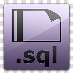 Glossy Standard  , .SQL logo art transparent background PNG clipart