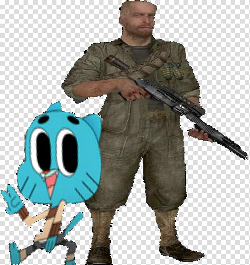 TAWOG NAZI ZOMBIES Gumball and Dempsey transparent background PNG clipart