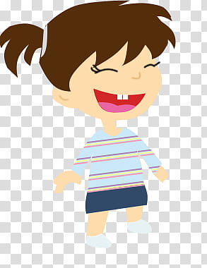 laughing girl sticker transparent background PNG clipart