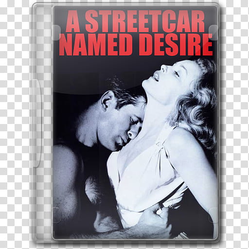 the BIG Movie Icon Collection A, A Streetcar Named Desire transparent background PNG clipart