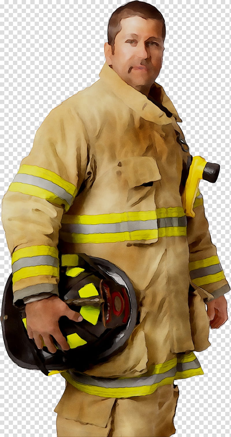 Fireman, Jacket, Profession, Firefighter, Personal Protective Equipment, Workwear, Outerwear, Costume transparent background PNG clipart