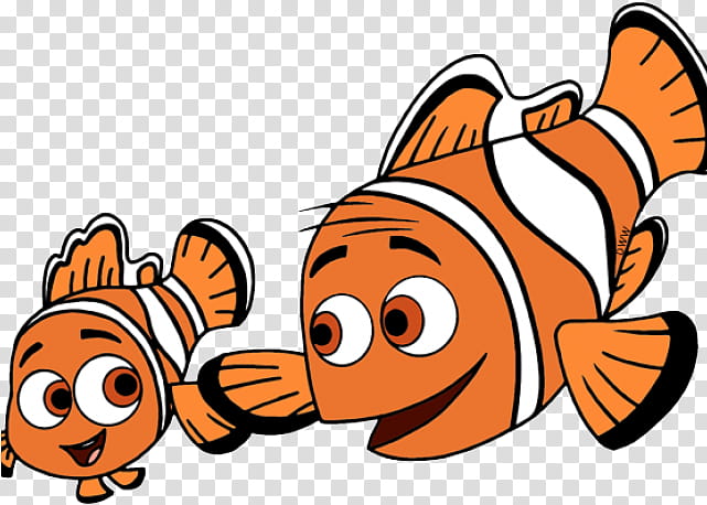 Orange, Fish, Cartoon, Anemone Fish, Snout, Animal Figure, Tail transparent background PNG clipart