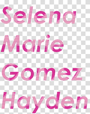 textos s de Selena Gomez transparent background PNG clipart thumbnail