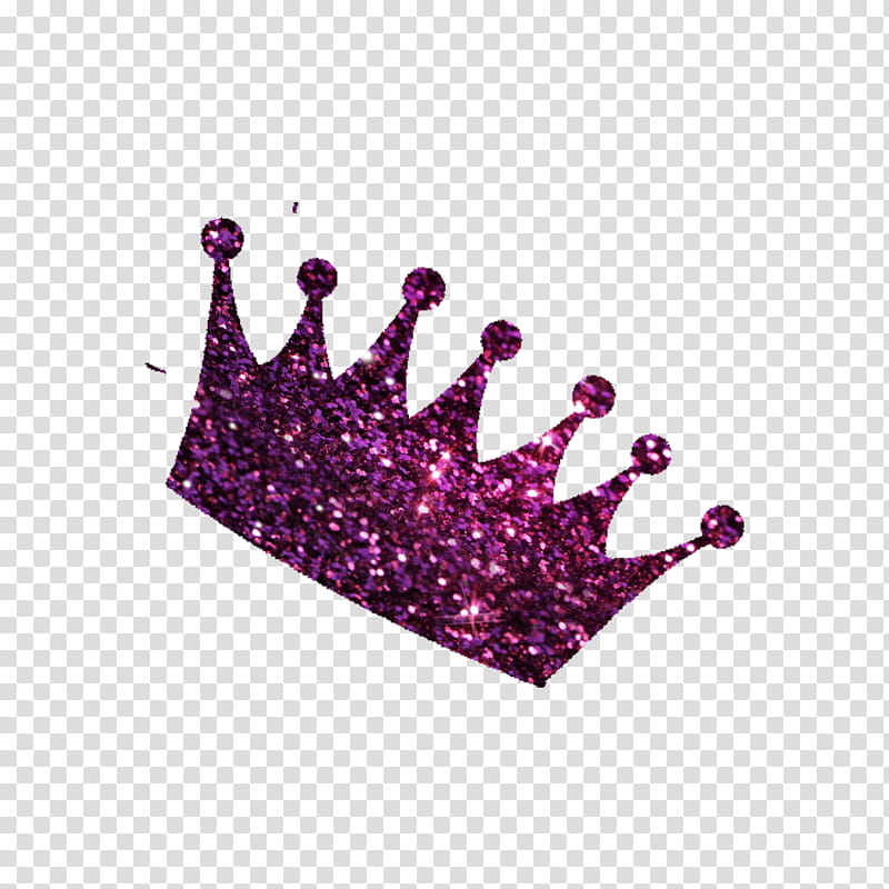 Purple Confetti, Glitter, Crown, Tiara, Pink, Violet, Magenta, Headpiece transparent background PNG clipart