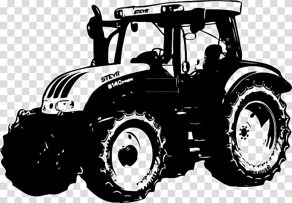 Tractor Land Vehicle, Steyr Tractor, Sticker, Wall Decal, Case Ih, Fendt, New Holland Agriculture, Mccormick Tractors transparent background PNG clipart