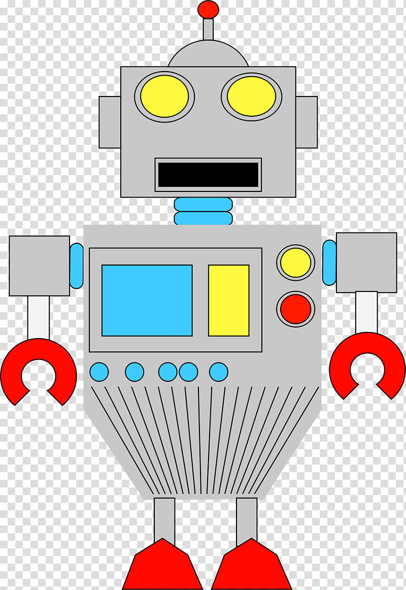 Robot, Drawing, Line Art, Droide, Machine, Technology, Area, Material transparent background PNG clipart