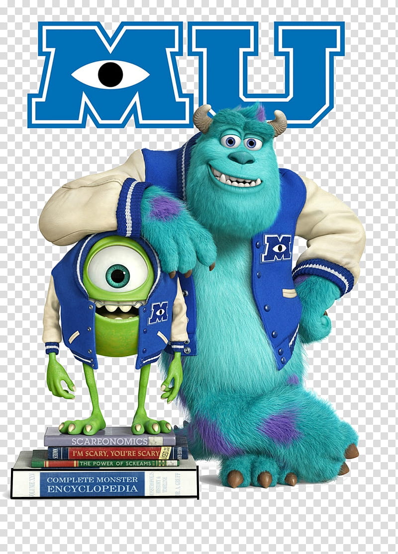 Monster Inc University , Monster University Mike and Sully illustration transparent background PNG clipart