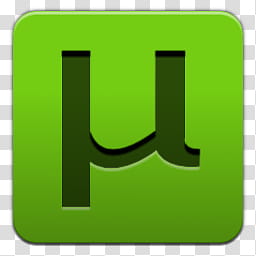Icons   up  dec , utorrent, U Torrent logo transparent background PNG clipart