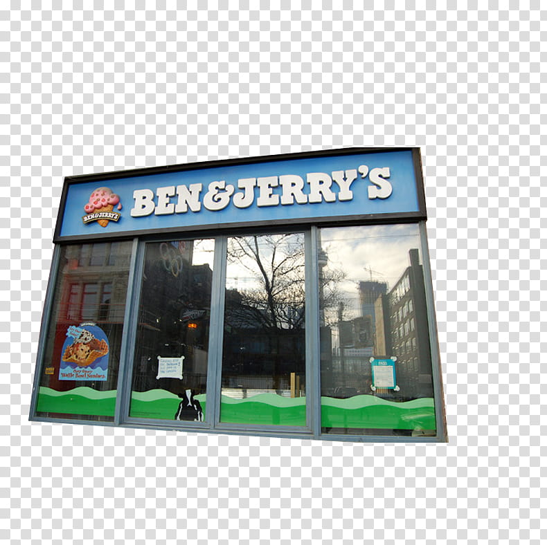 Ben & Jerry's store transparent background PNG clipart