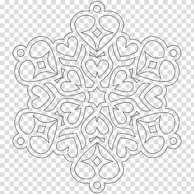 Snowflake, Coloring Book, Color Love Coloring Book Perfectly Portable Pages, Mandala, Drawing, Art Nouveau Animal Designs Coloring Book, Zentangle, Doodle transparent background PNG clipart
