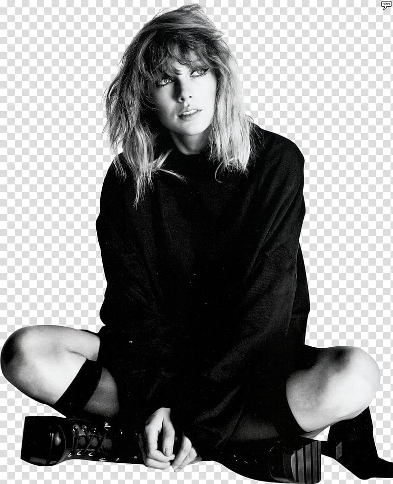 Taylor Swift, Taylor Swift in black sweater transparent background PNG clipart