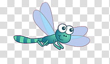 animalitos, blue dragon fly artwork transparent background PNG clipart