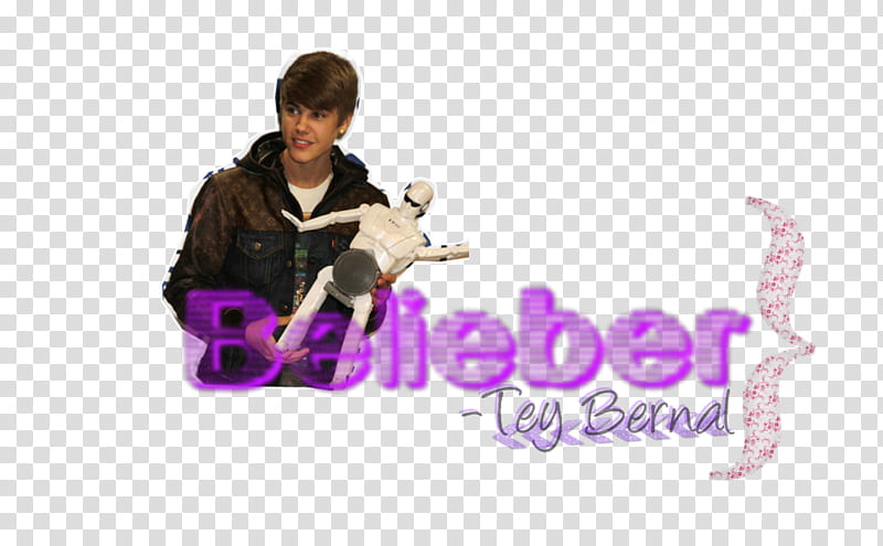 Texto BELIEBER Pedido transparent background PNG clipart