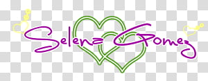 Texto Selena Gomez transparent background PNG clipart thumbnail