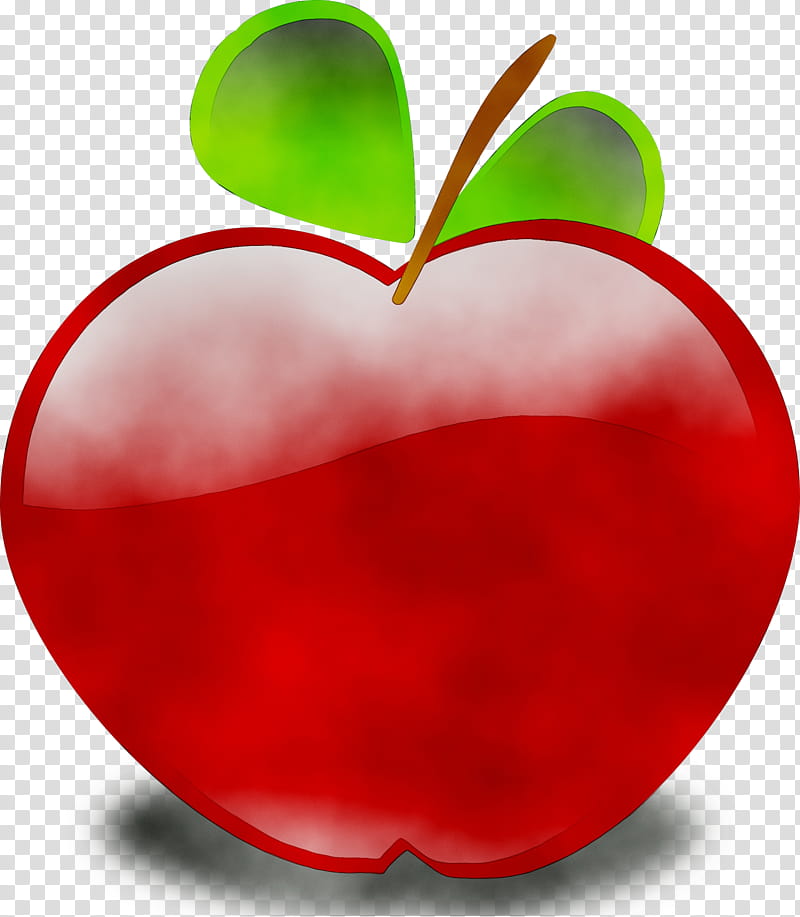 Drawing Heart, Apple, Candy Apple, Food, Fruit, Caramel Apple, Red, Leaf transparent background PNG clipart