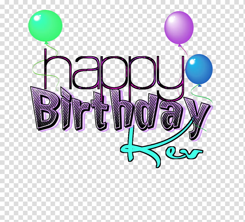 HBD KEvin transparent background PNG clipart