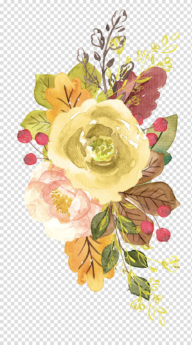 Flower Art Watercolor, Watercolor Painting, Watercolor Flowers, Garden Roses, Floral Design, Ink Wash Painting, Creativity, Yellow transparent background PNG clipart