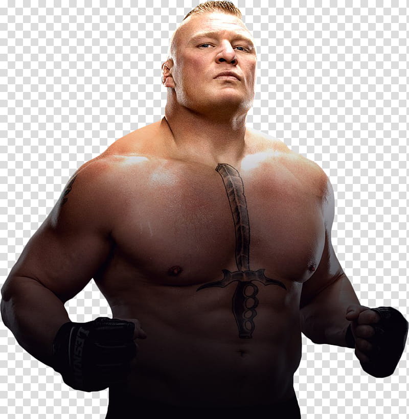 BROCK LESNAR  transparent background PNG clipart