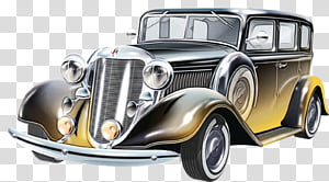 land vehicle vehicle car vintage car classic car, Watercolor, Paint, Wet Ink, Antique Car, Hot Rod, Sedan transparent background PNG clipart thumbnail