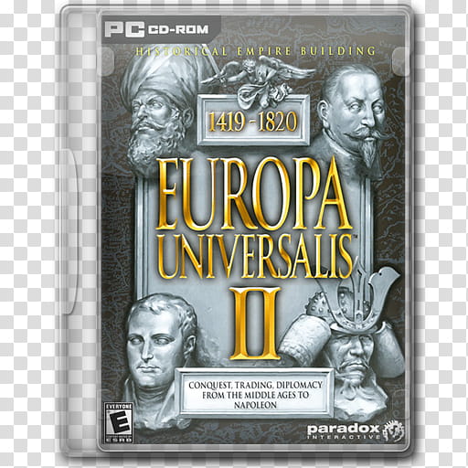 Game Icons , Europa Universalis II transparent background PNG clipart